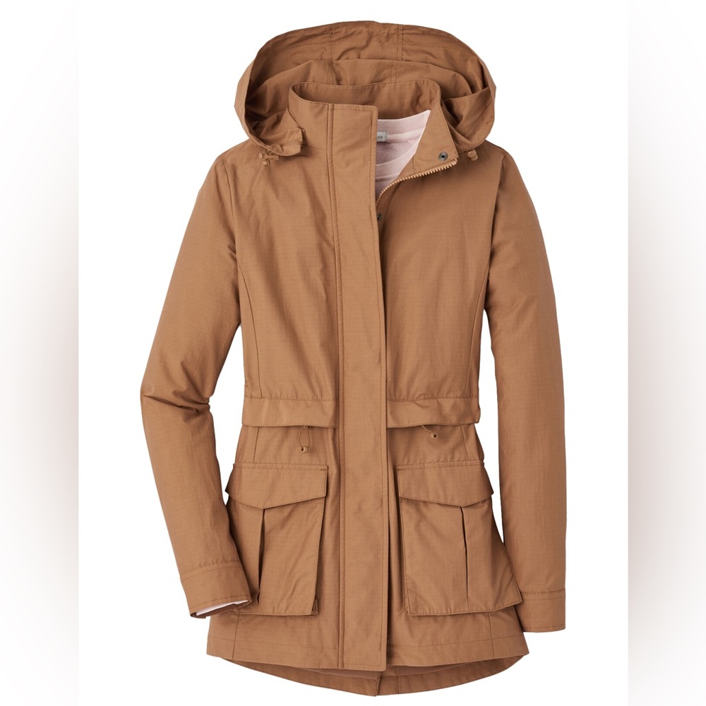 Peter Millar Joan Hooded Utility Jacket